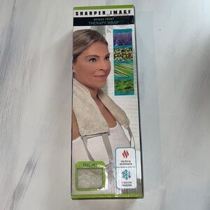 sharper image stress relief therapy wrap NIB